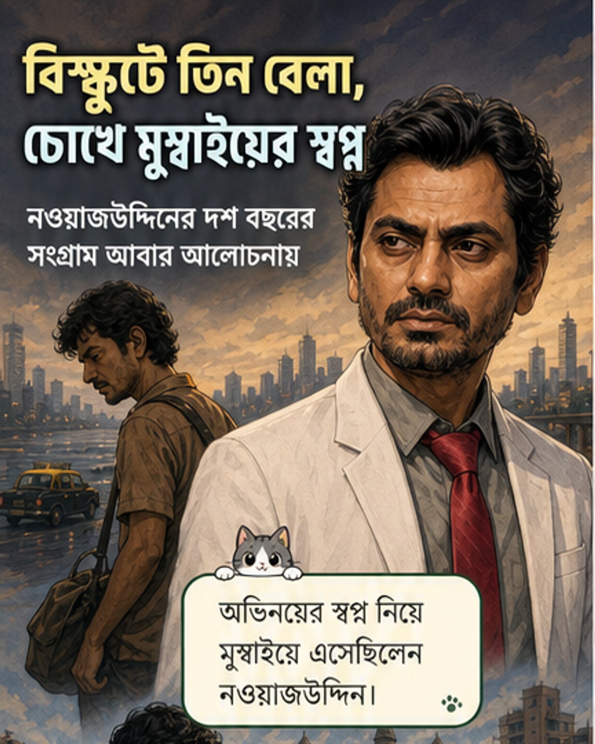 নওয়াজউদ্দিনের সংগ্রামের গল্প