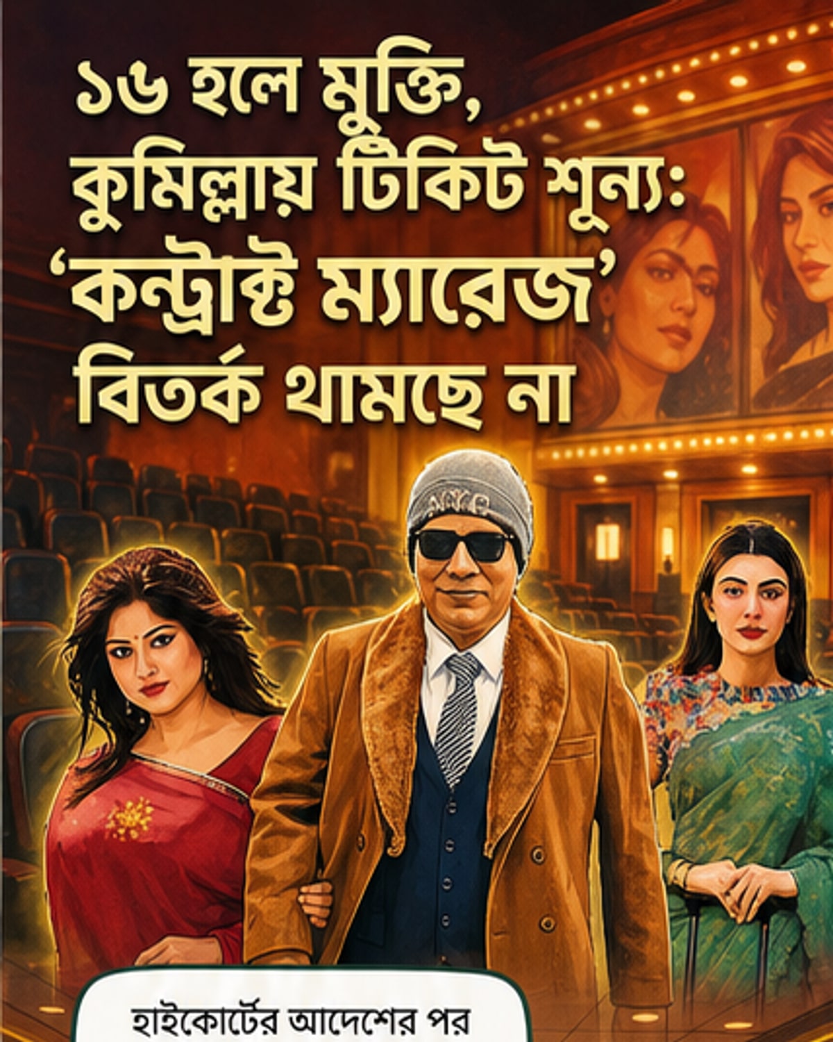 ‘কন্ট্রাক্ট ম্যারেজ’ ছবির একটি টিকিটও বিক্রি হয়নি