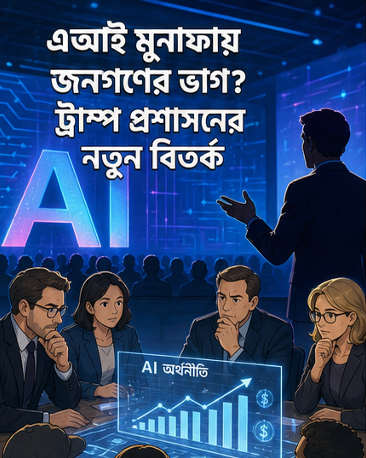 এআই মুনাফায় জনগণের অংশ চায় ট্রাম্প প্রশাসন