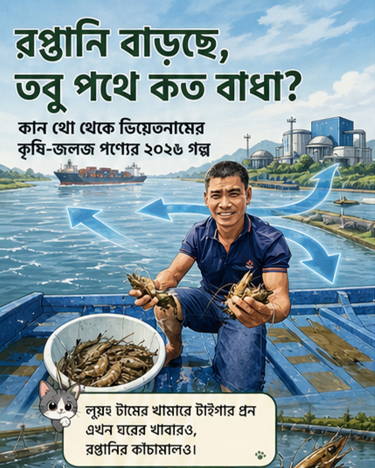 ভিয়েতনামের কৃষি রপ্তানি বাড়ছে