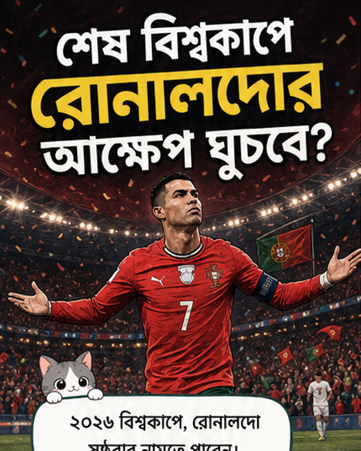 রোনালদোর শেষ সুযোগ?