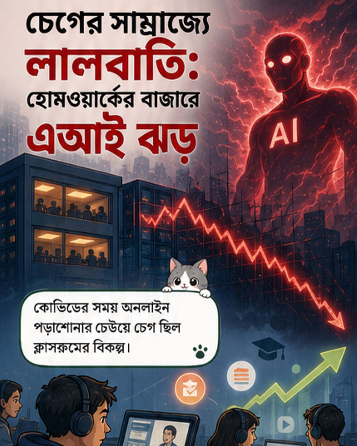 চ্যাটজিপিটির ছাপে ধ্বংস হওয়া শিক্ষা-প্রযুক্তি সংস্থা