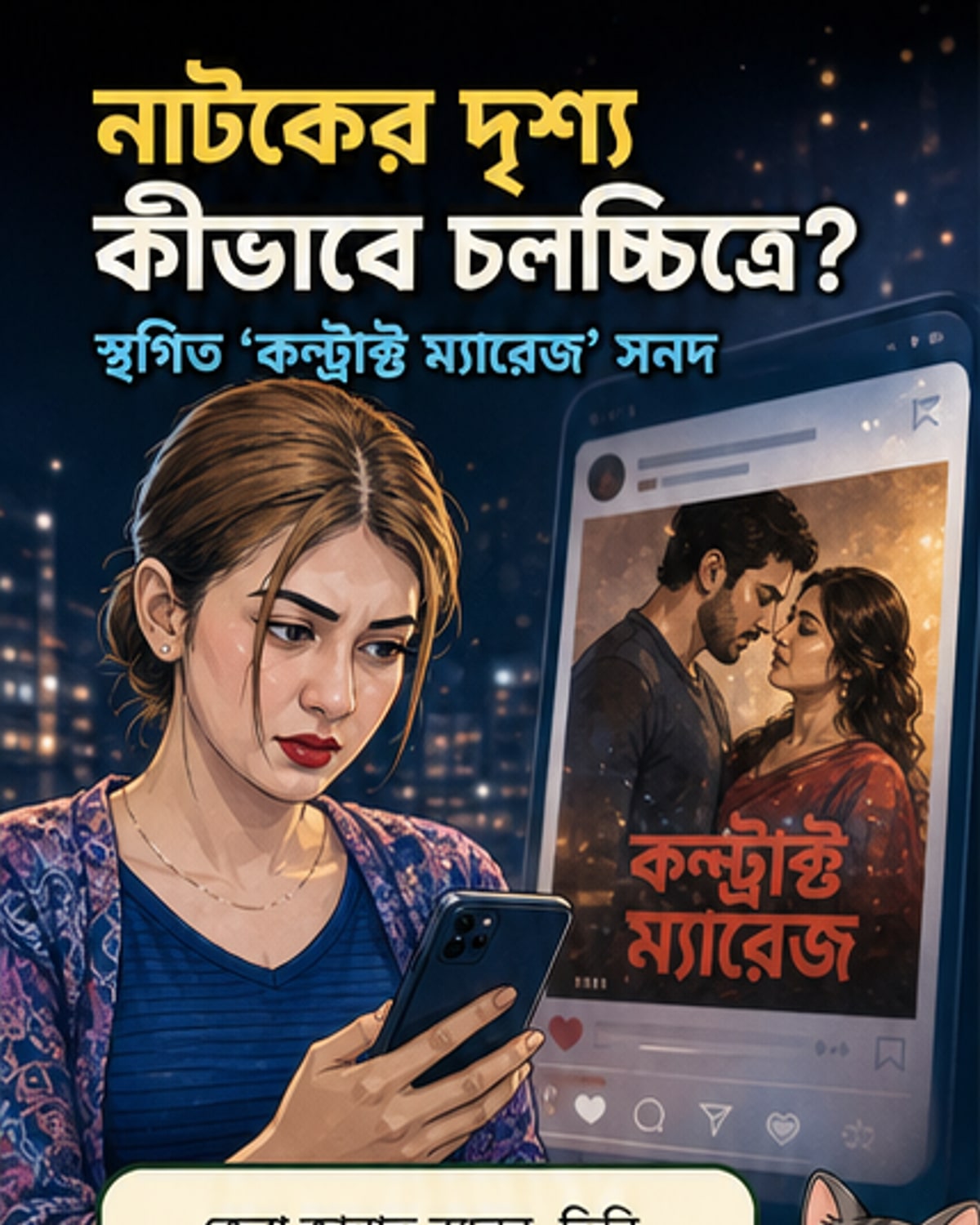 ‘কন্ট্রাক্ট ম্যারেজ’ ছবির প্রদর্শনী স্থগিত