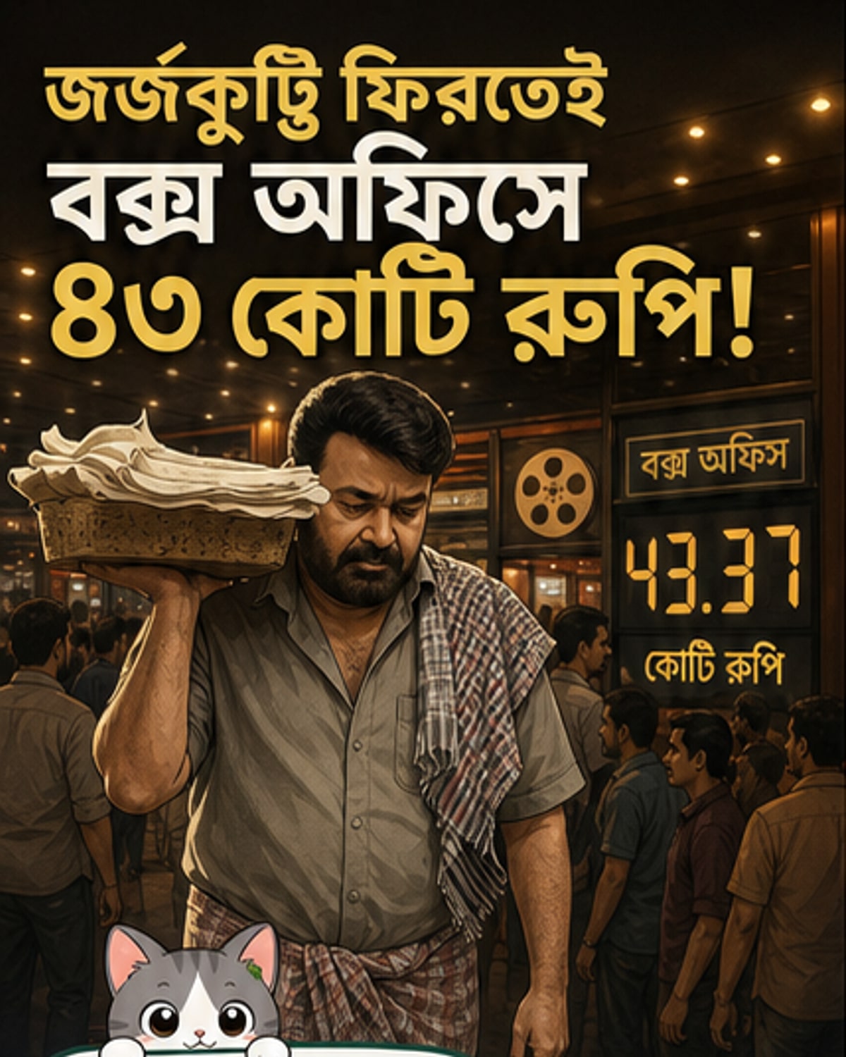 ‘দৃশ্যম ৩’ প্রথম দিনেই ৪৩ কোটি