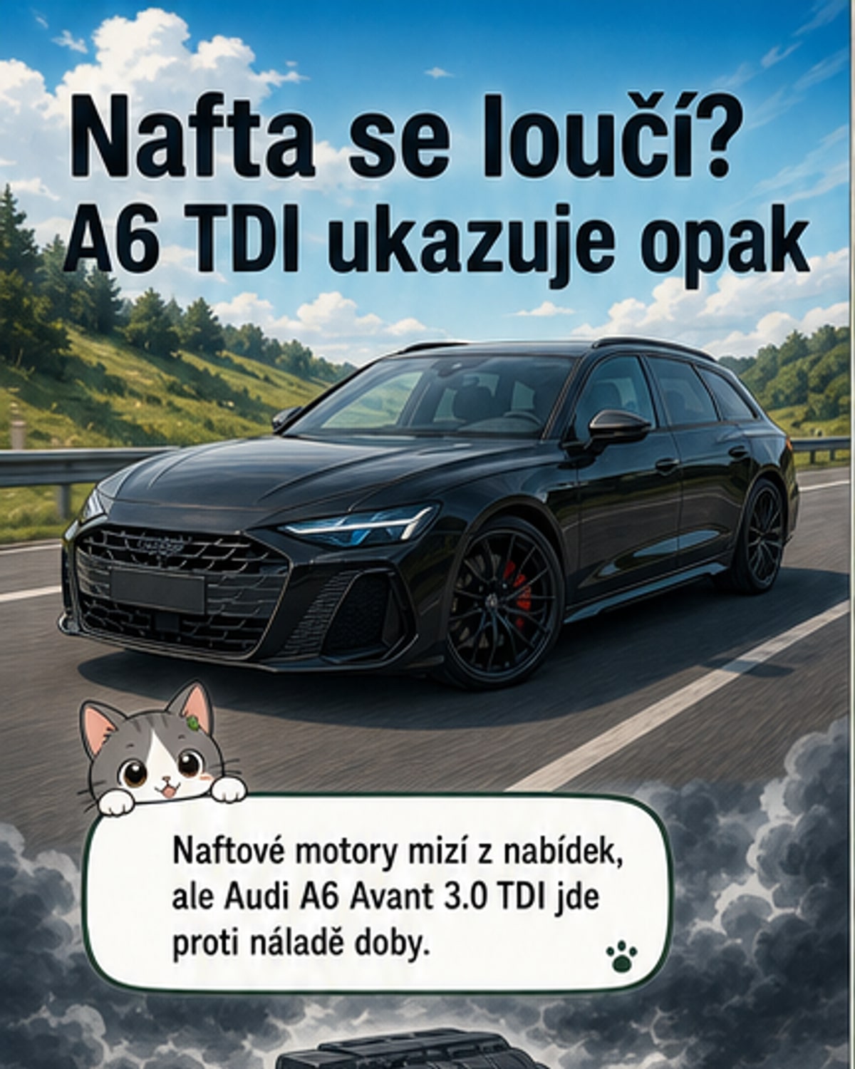 Audi A6 s naftou? Ano, stále to dává smysl