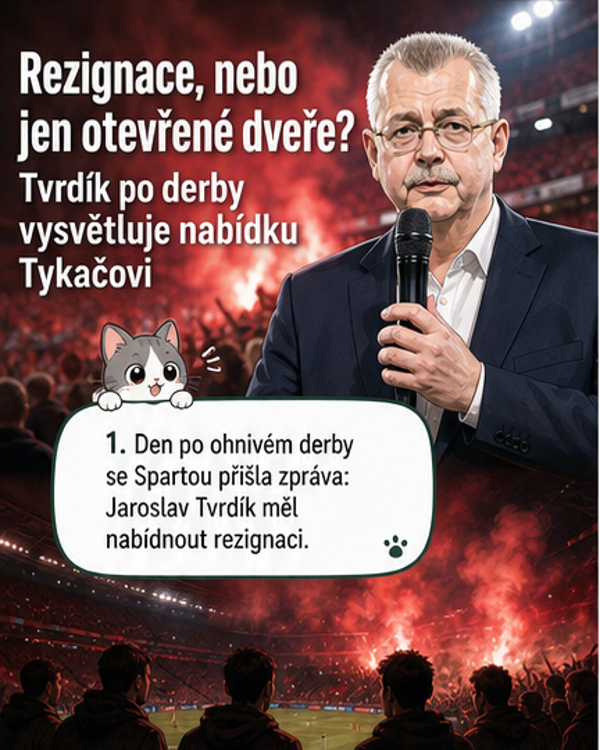 Tvrdík nabídl změnu role v Slavii