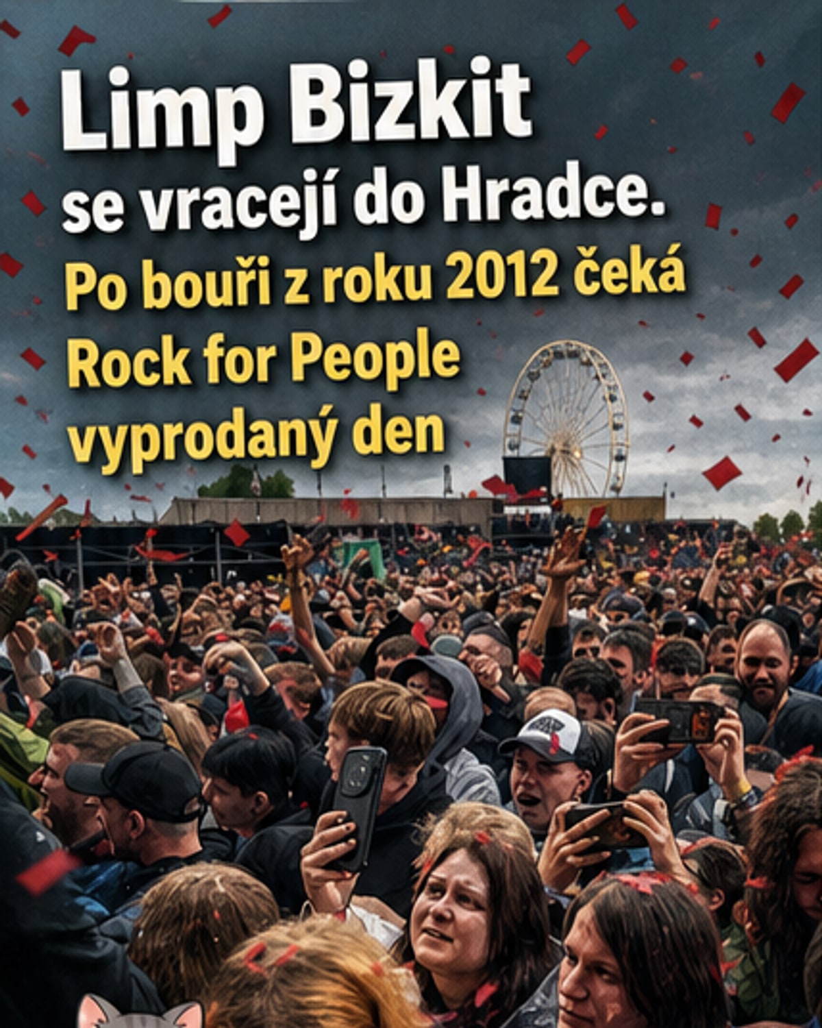 Limp Bizkit se vrátil na Rock for People