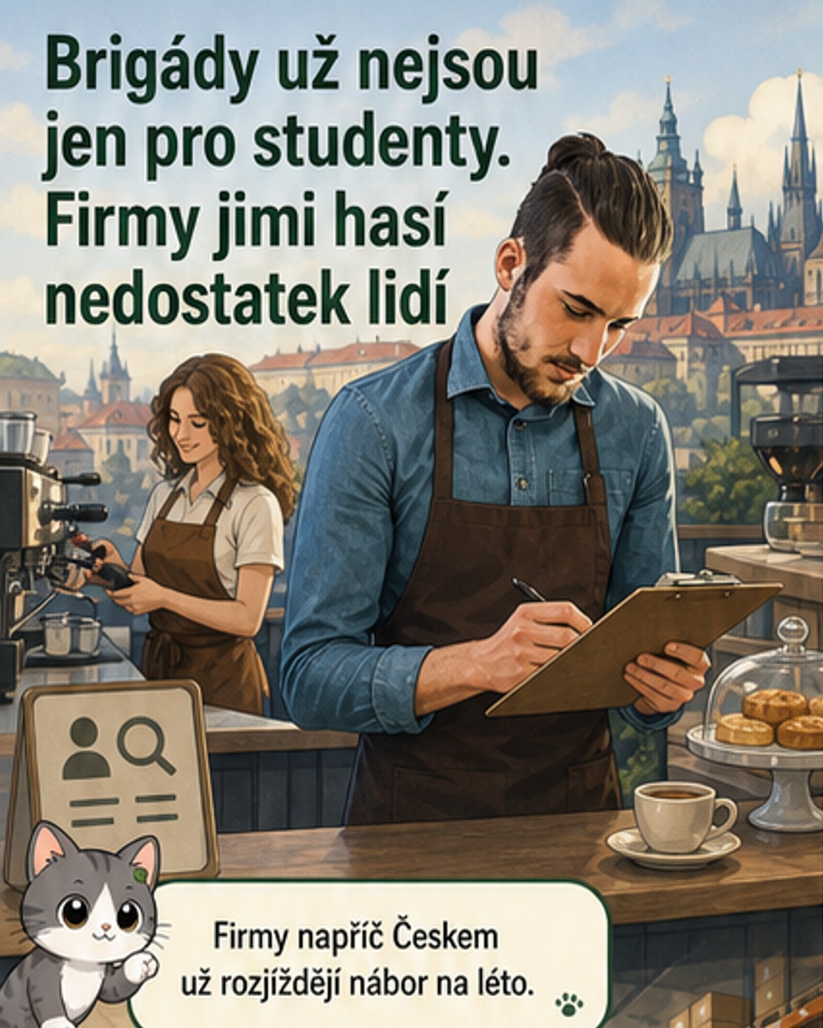 Brigády se mění: kanceláře i vyšší výdělky