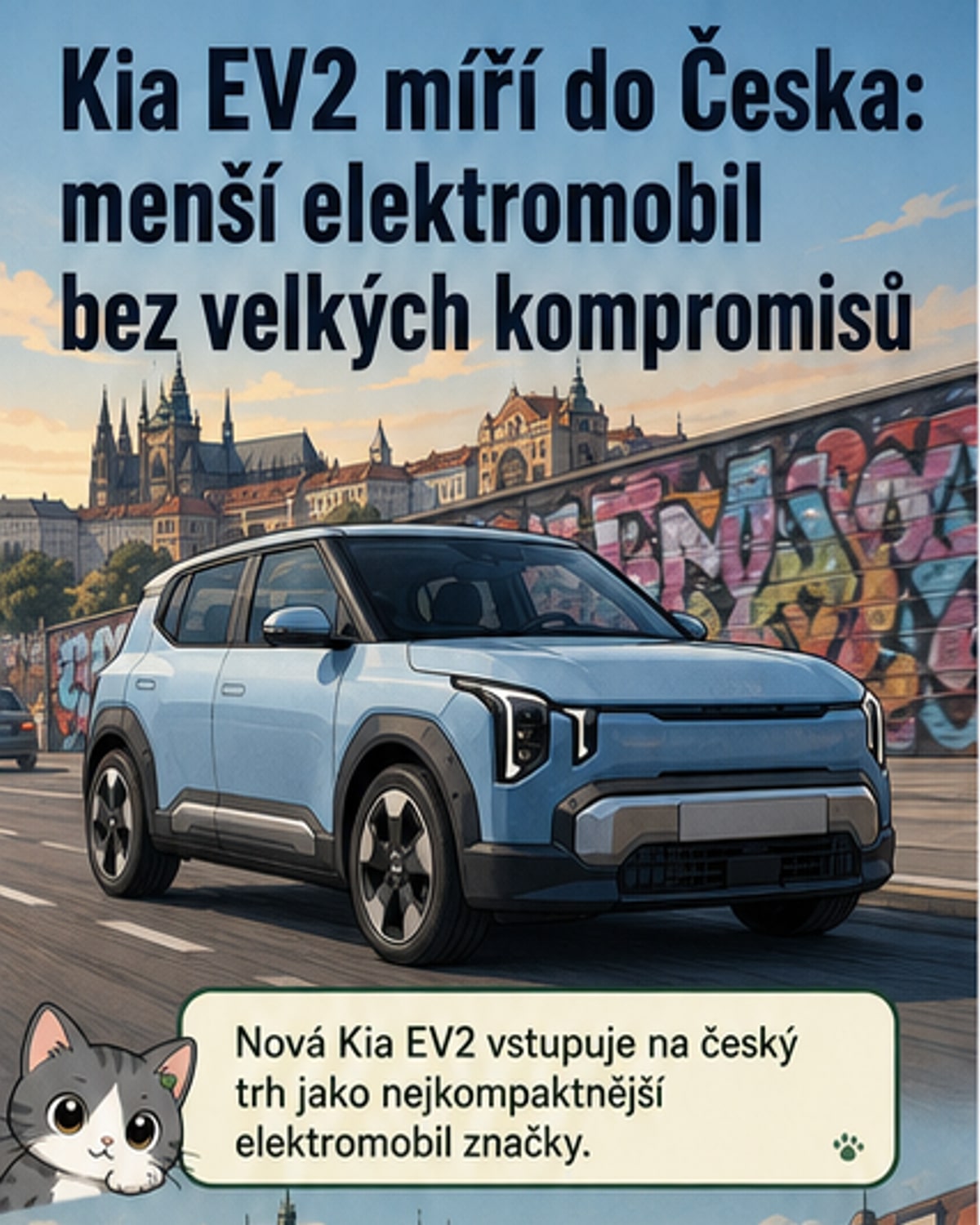 Kia EV2 vstupuje na český trh