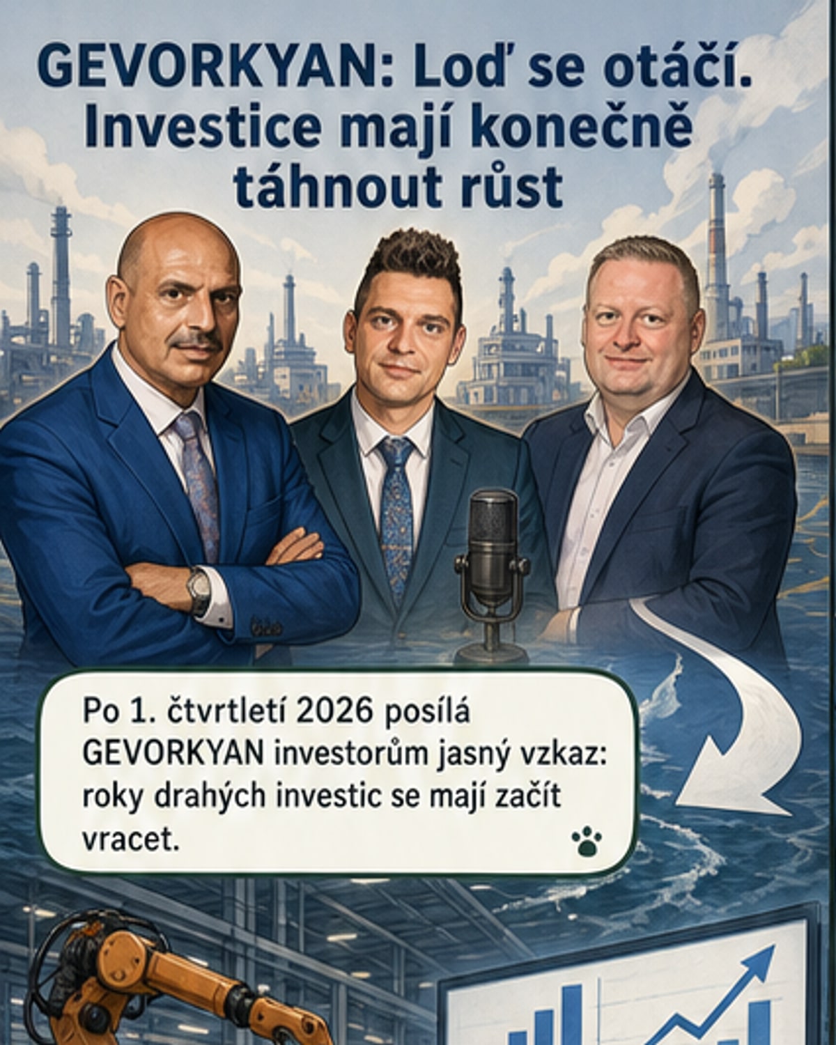 Loď se otáčí: Gevorkyan vstupuje do fáze růstu