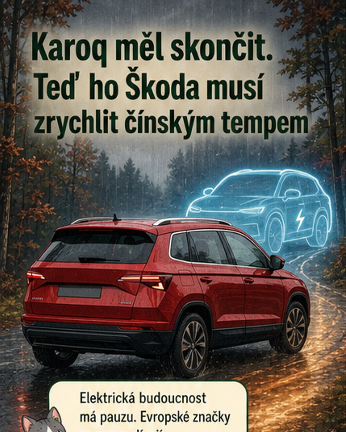 Škoda zrychluje vývoj Karoqu podle čínského vzoru