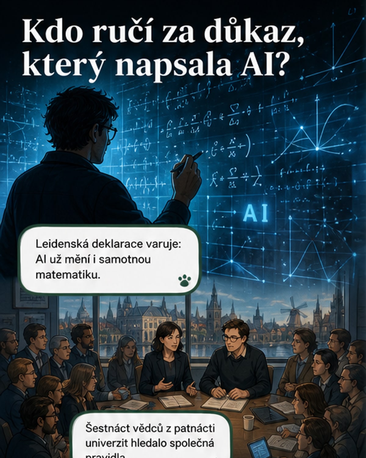 Matematici varují: AI mění podstatu vědy