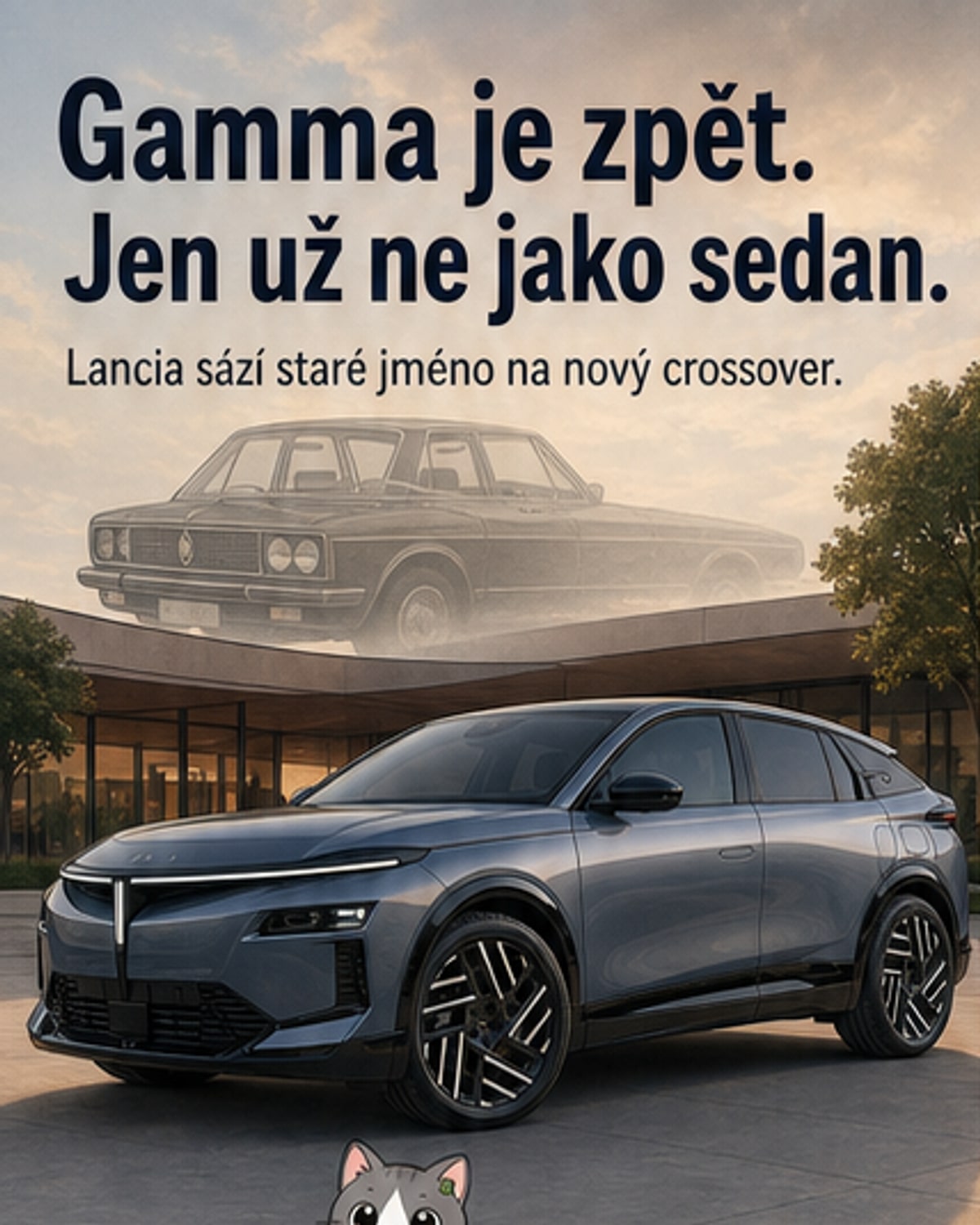 Lancia Gamma se vrací s dojezdem až 740 km