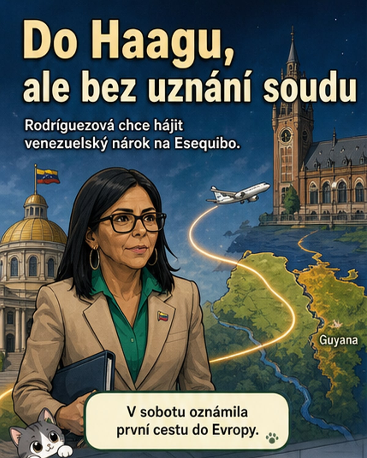 Venezuela do Haagu: spor o ropný region