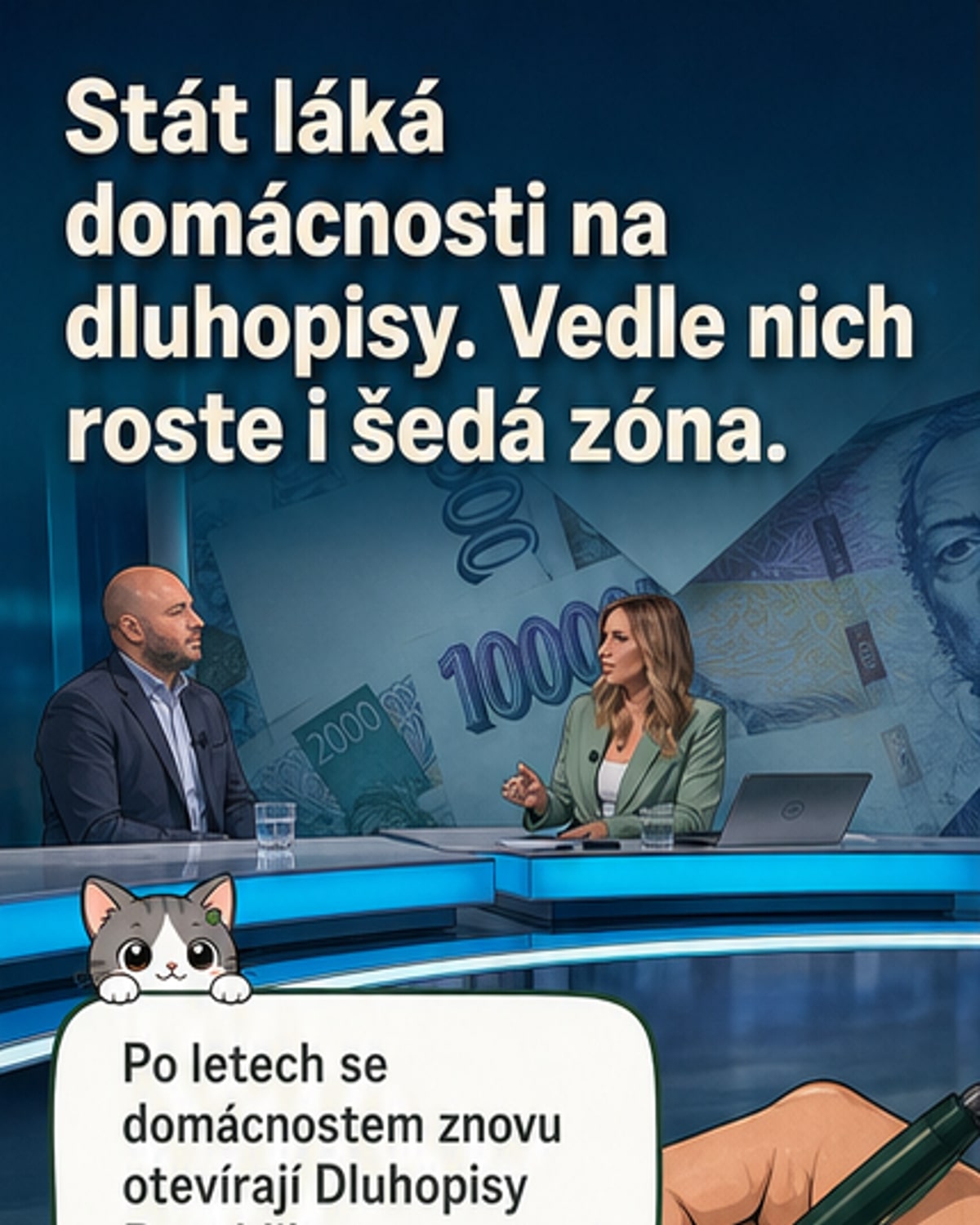 Stát znovu nabízí dluhopisy