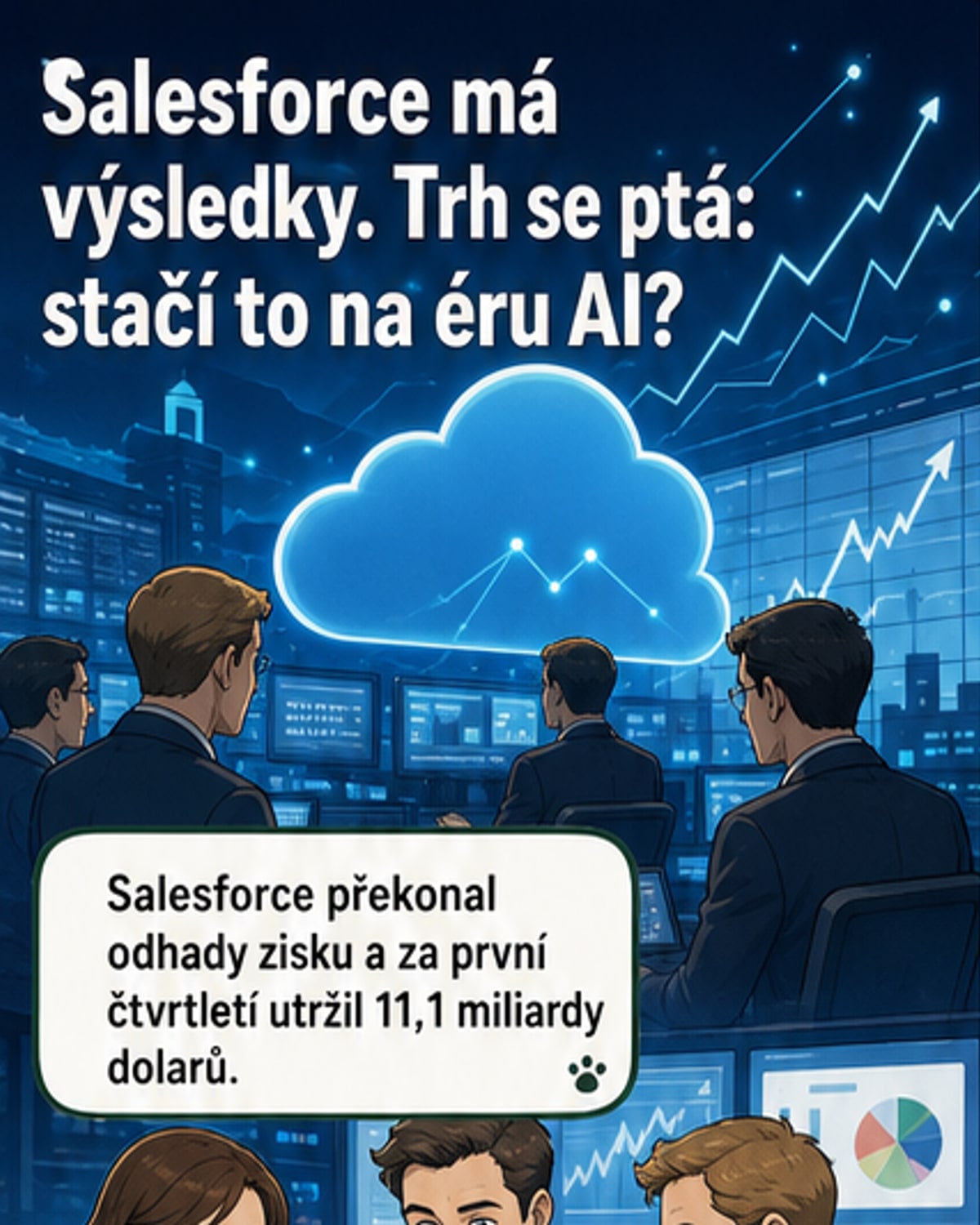 Silné výsledky, slabší výhled