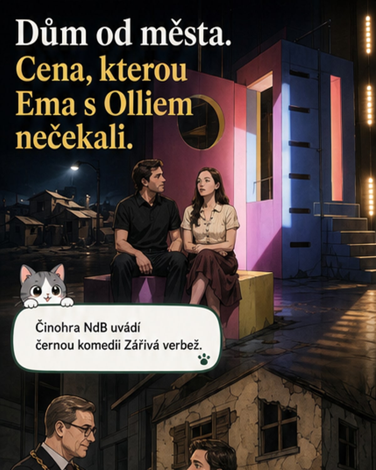Černá komedie o cestě k domovu