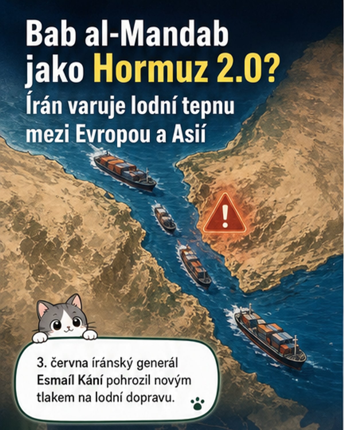 Írán hrozí uzavřením klíčového průlivu
