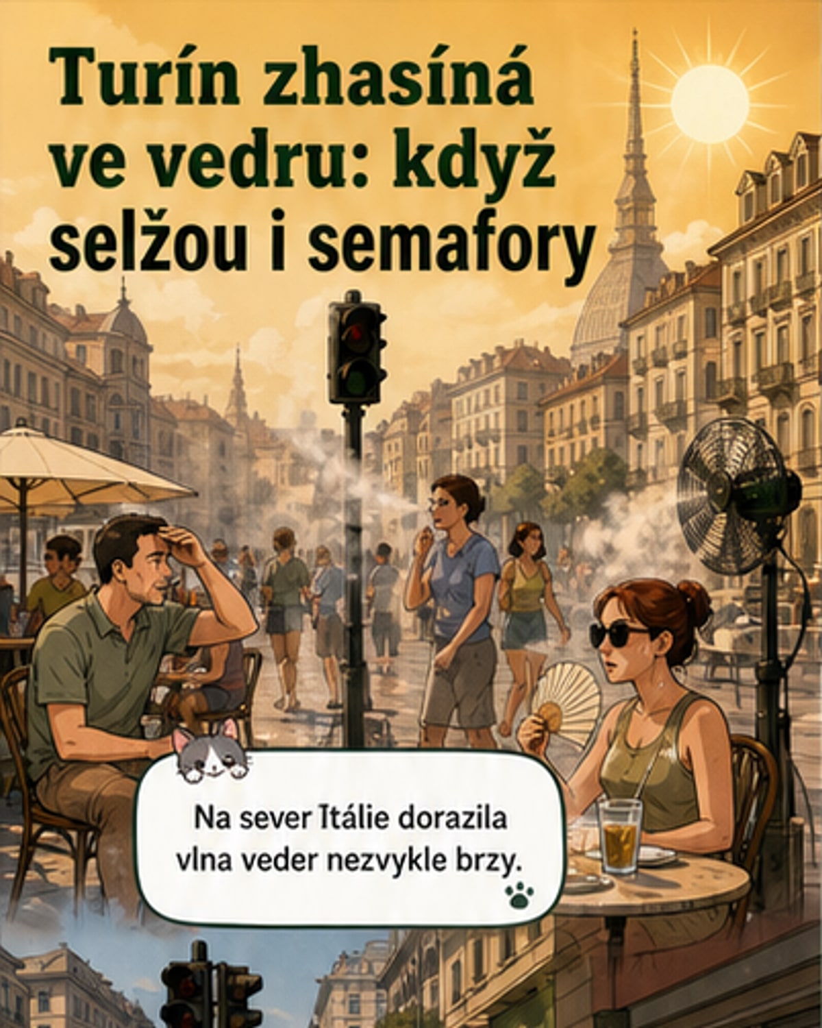 Turín paralyzován výpadky proudu