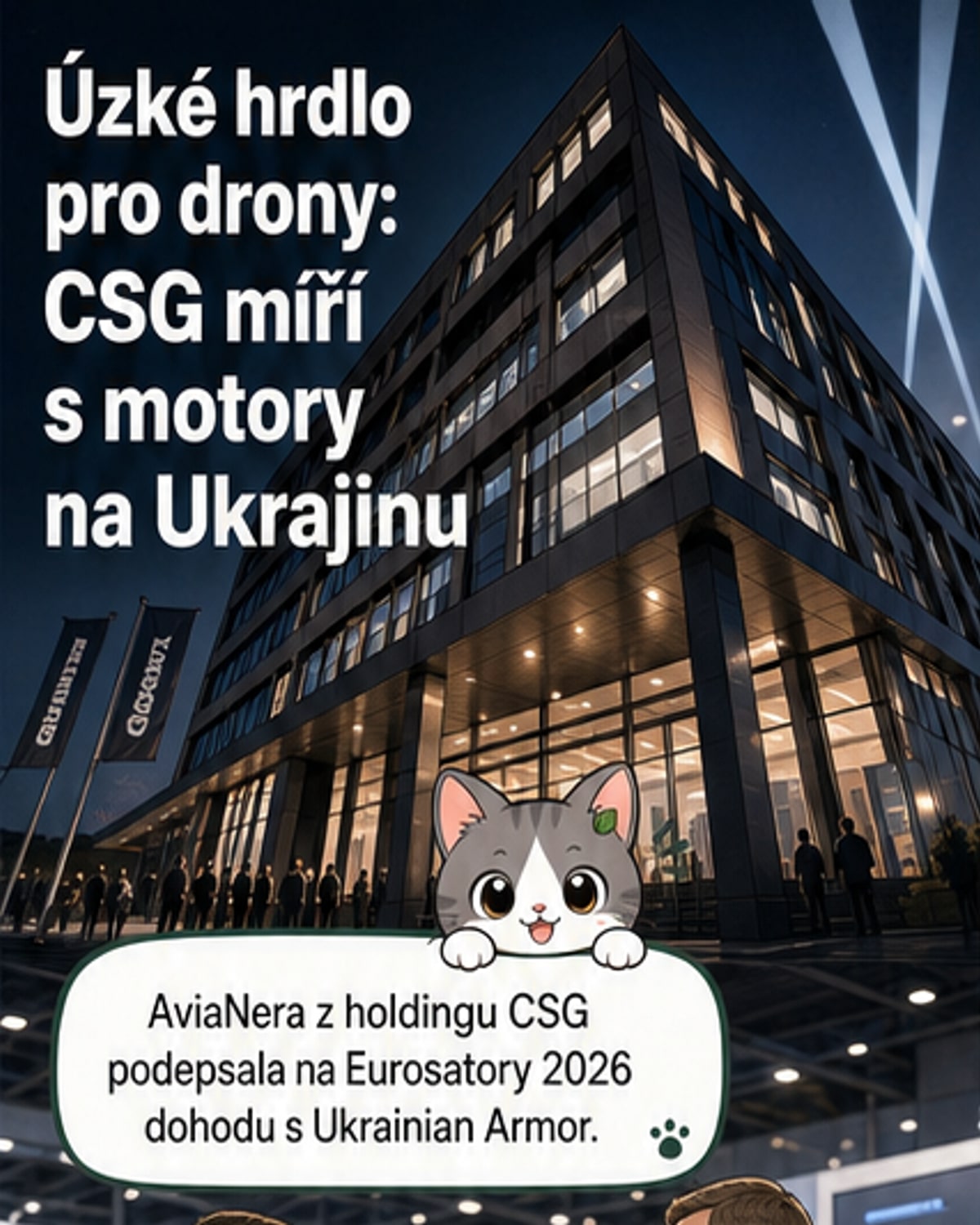 CSG a Ukrajina spolupracují na pohonných jednotkách