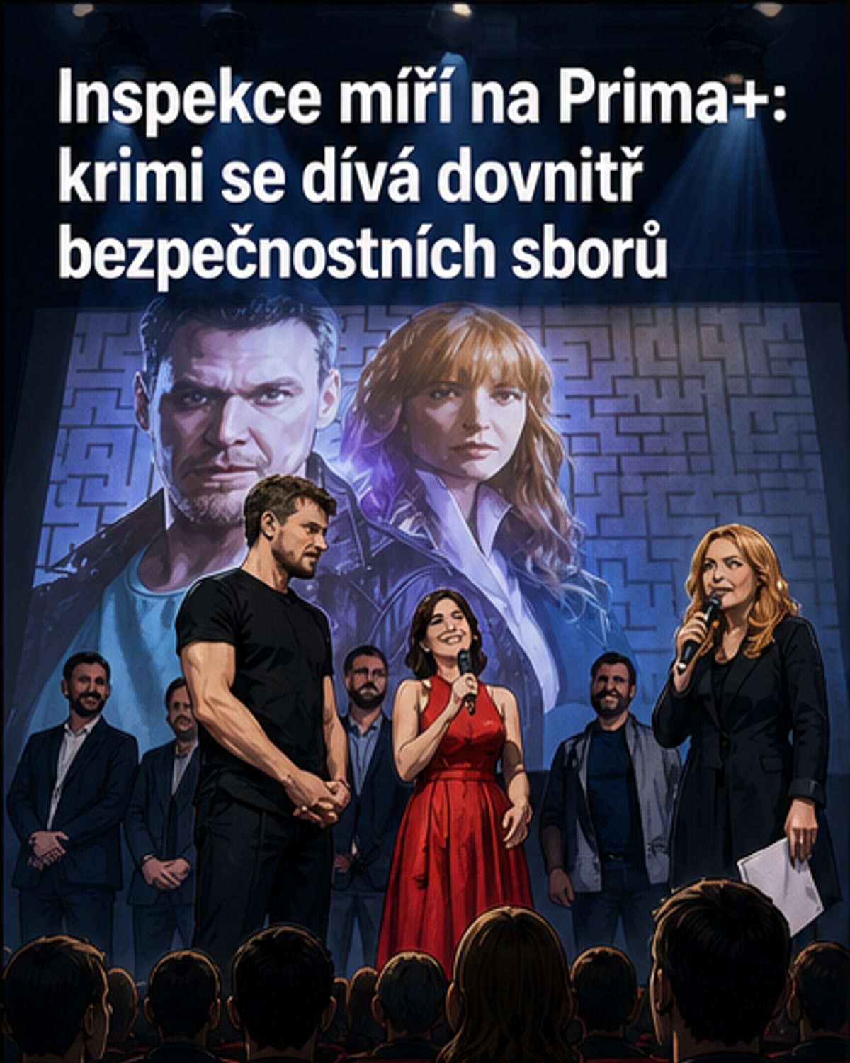 Nový krimi s Dykem odhaluje GIBS