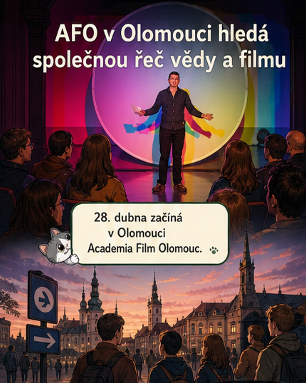 Věda a film se potkávají v Olomouci