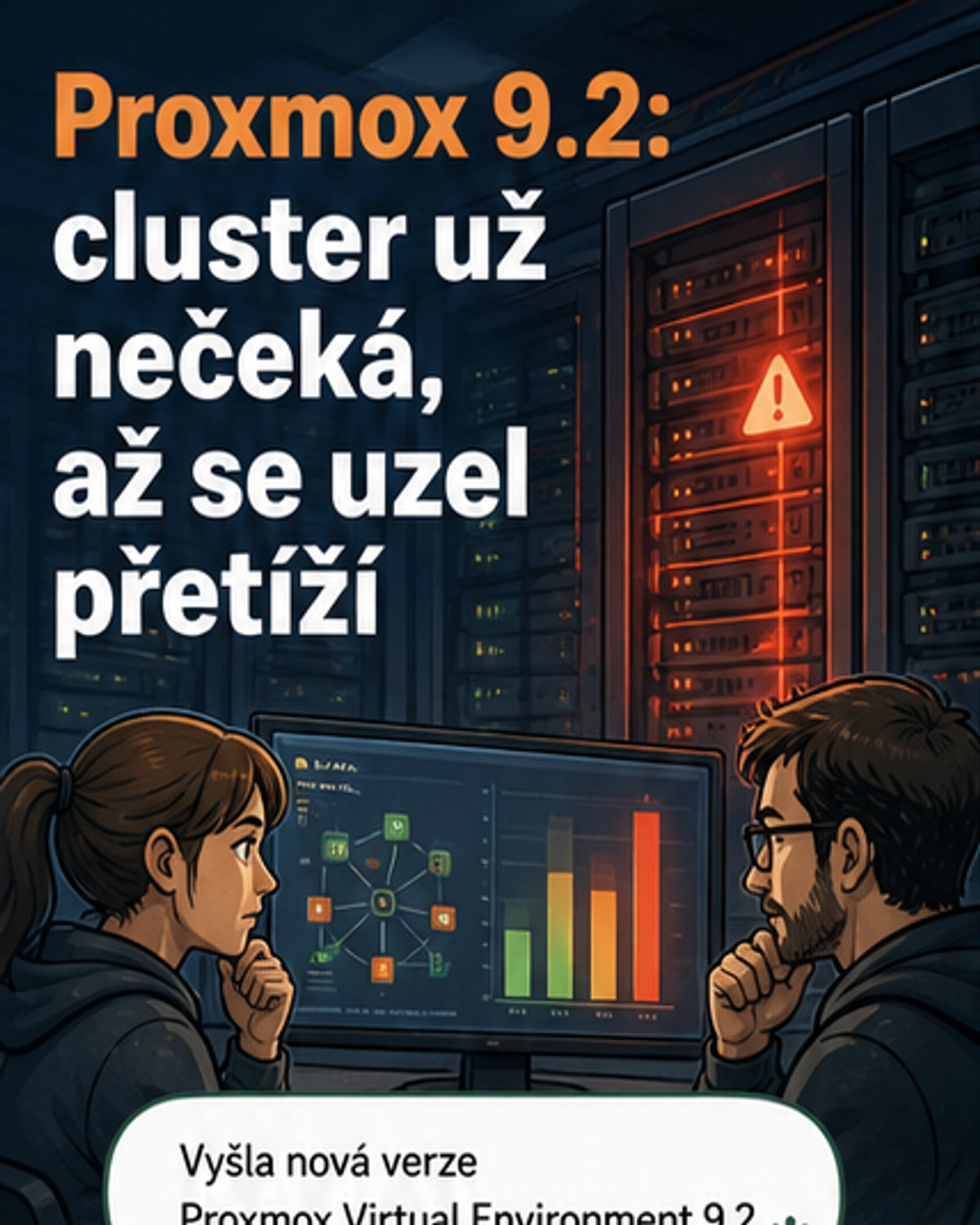 Proxmox 9.2 přináší chytrý rozvrhovač zátěže