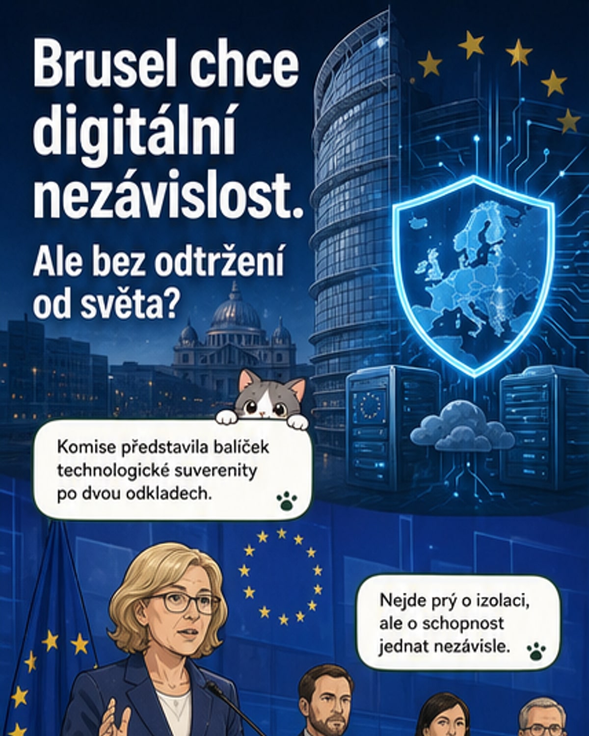 EU vyhlašuje digitální nezávislost