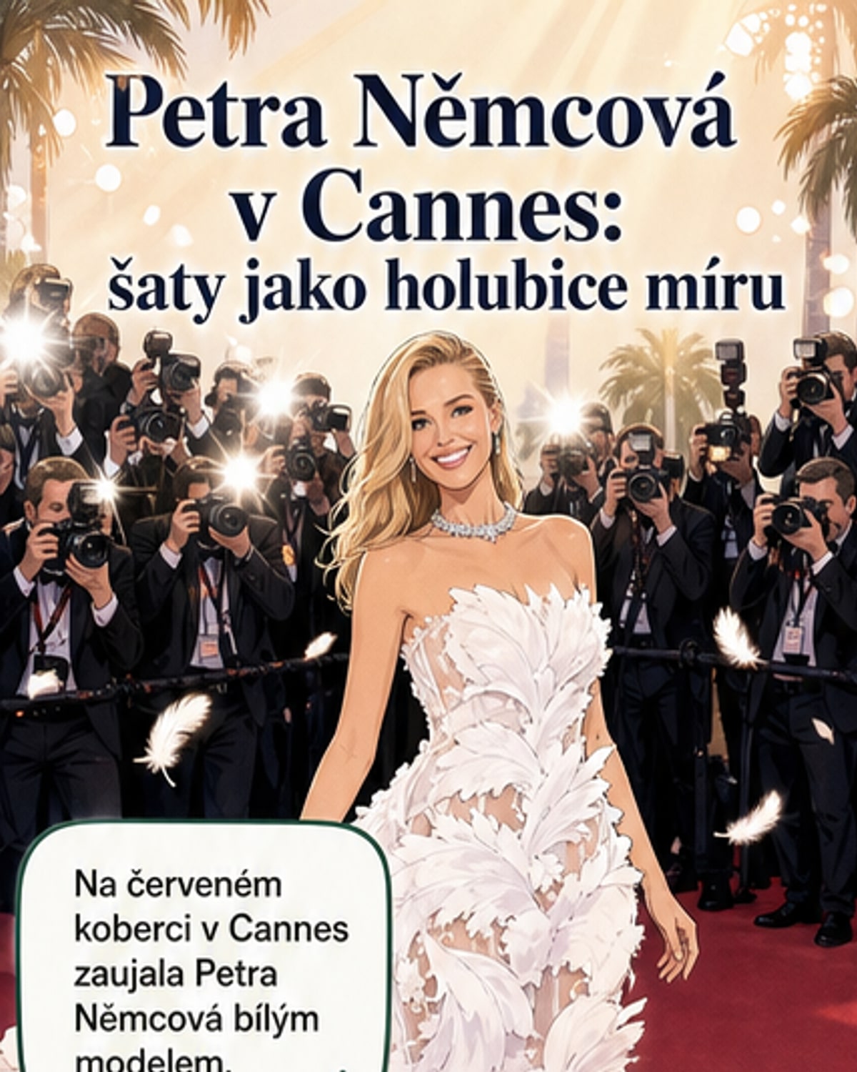 Petra Němcová jako víla z pohádky