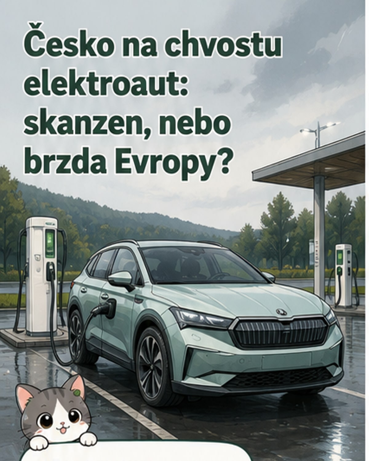 Česko zaostává v elektromobilitě