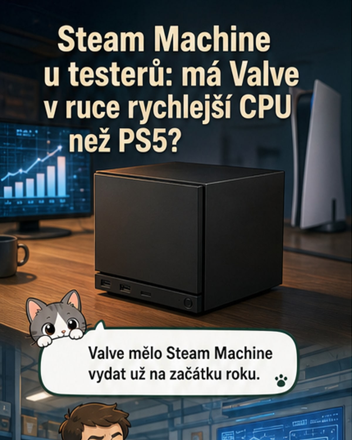Steam Machine už testují vývojáři