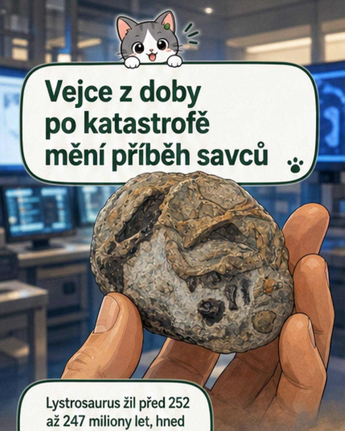 Jak vejce pomohlo přežít předkovi savců