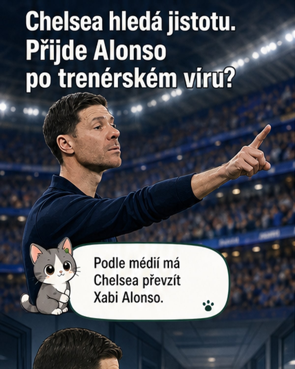 Xabi Alonso má vést Chelsea