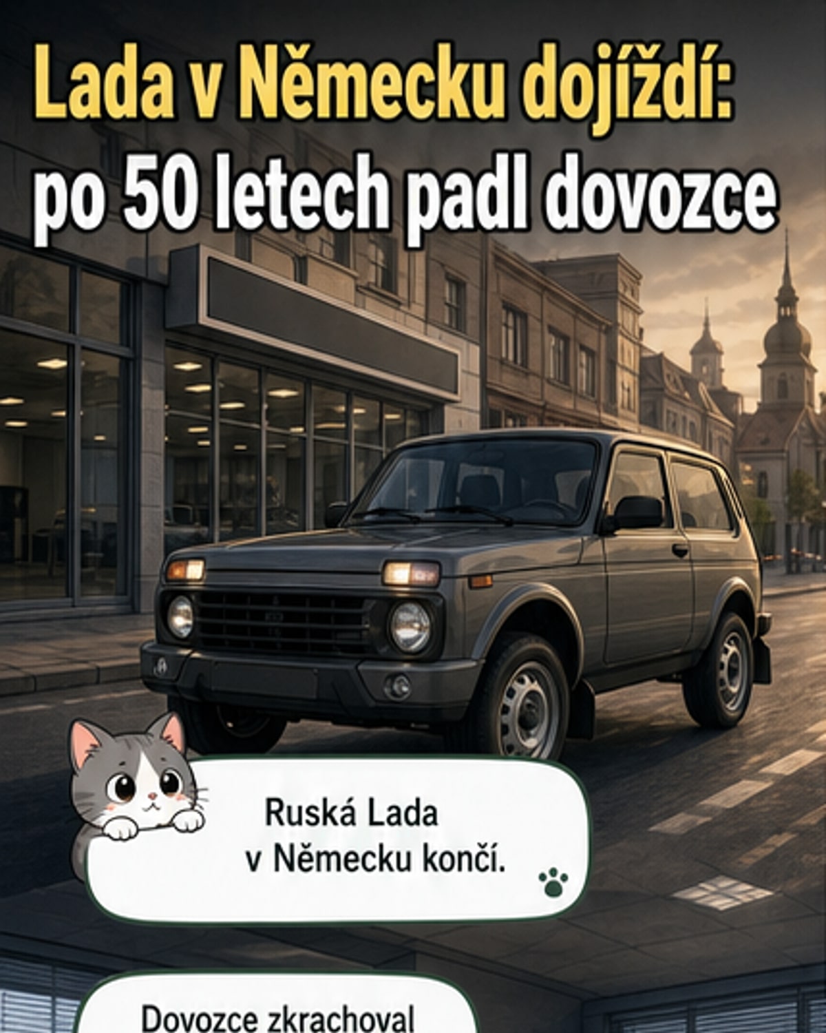 Lada v Německu končí po 50 letech