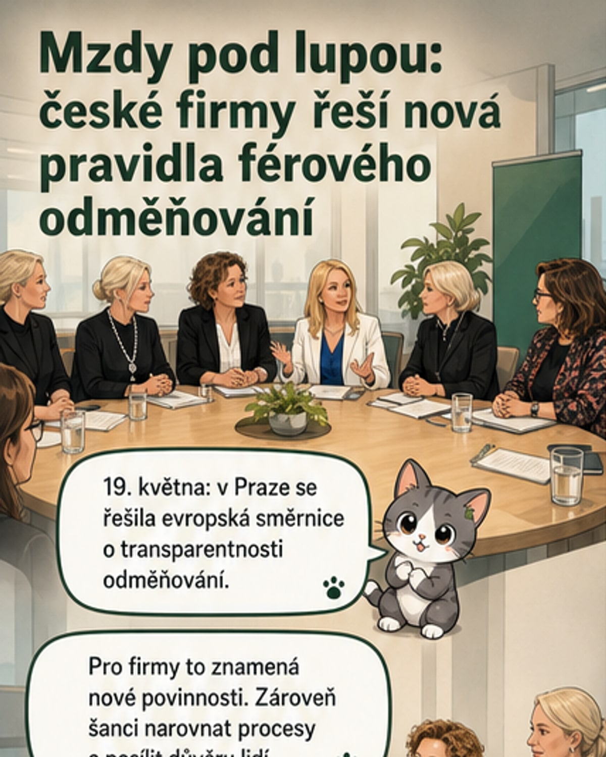 Jak firmy připravují transparentnost mezd