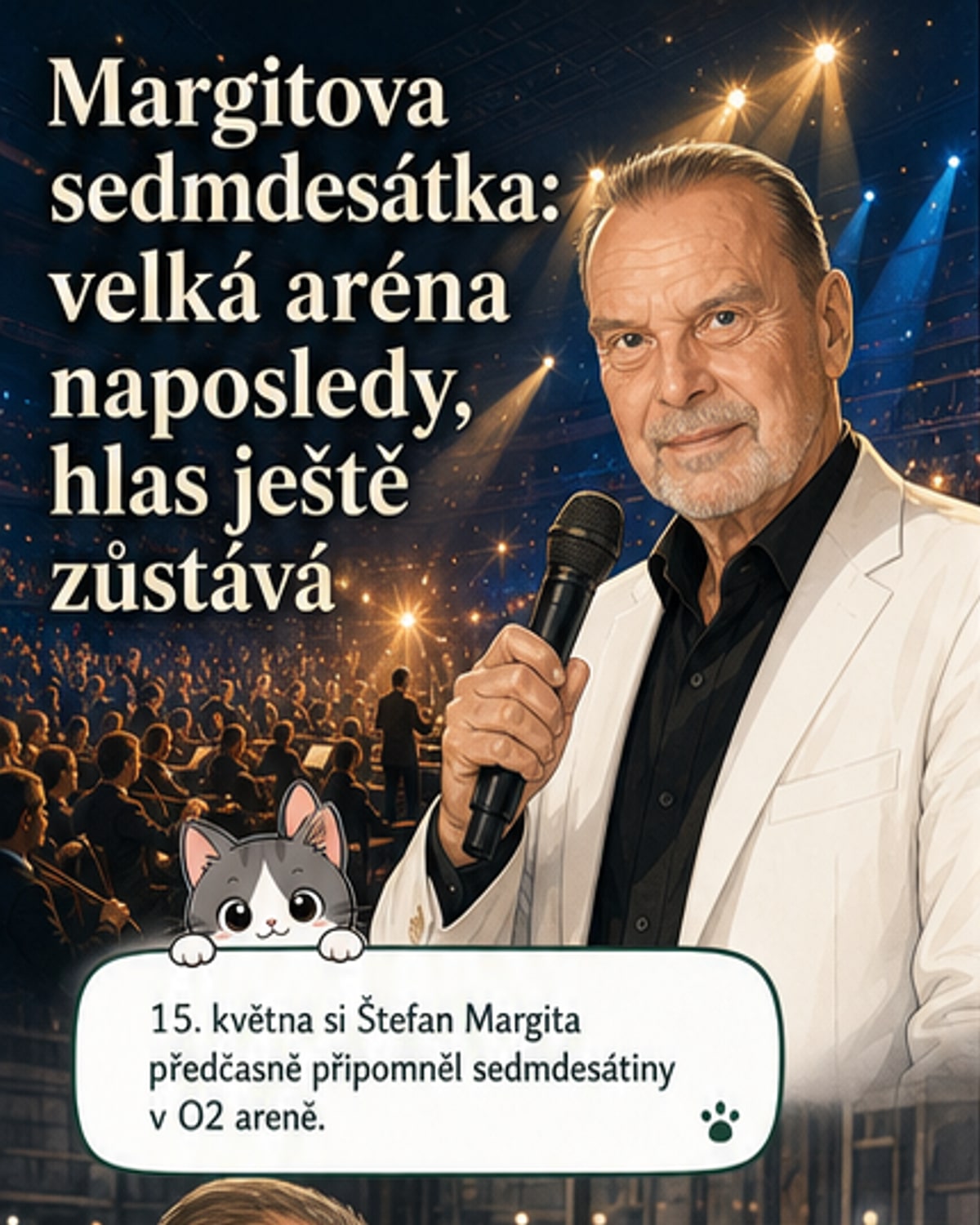Štefan Margita slaví sedmdesátiny