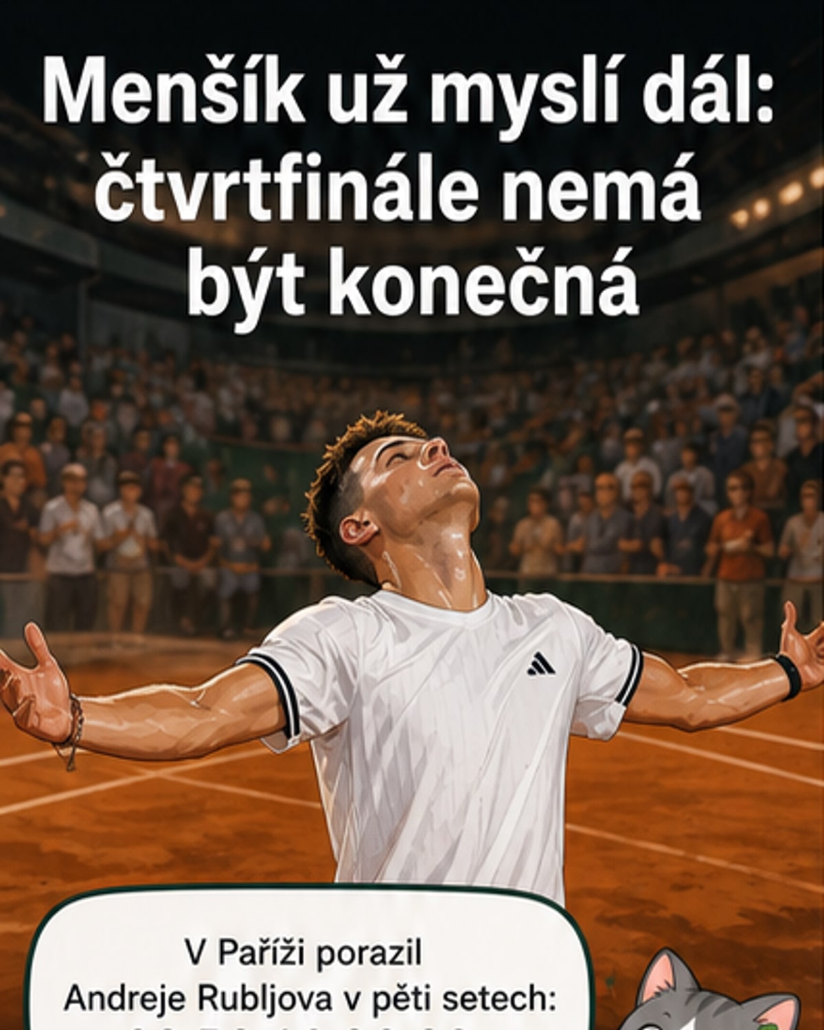 Menšík: Doufám, že čtvrtfinále to nekončí