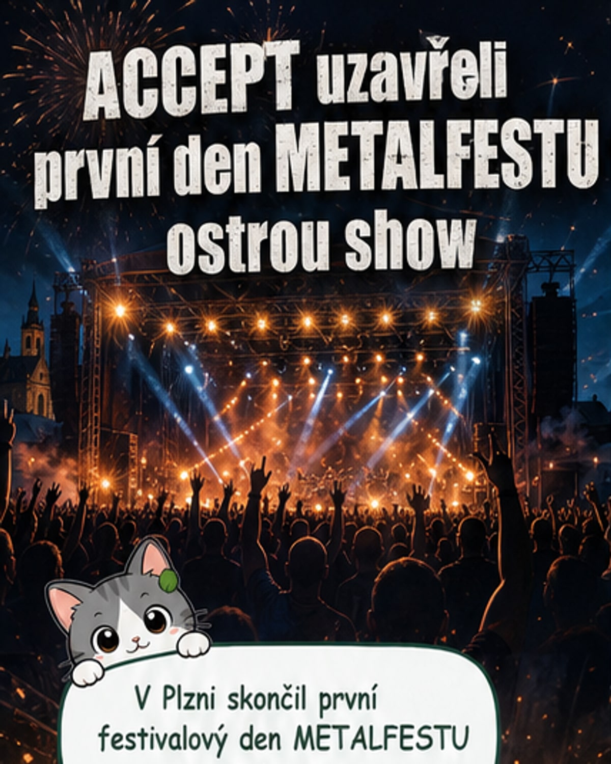 ACCEPT uzavřeli první den MetalFestu