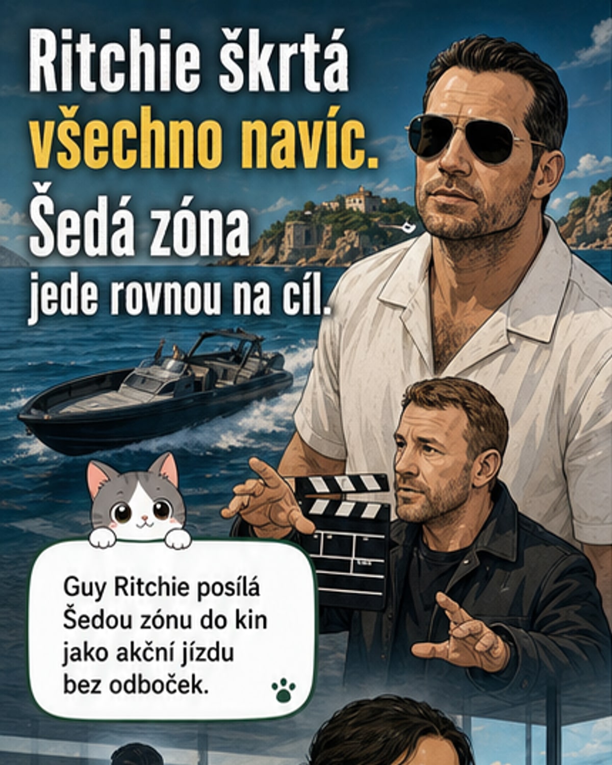 Šedá zóna: Akční heist bez zbytečností