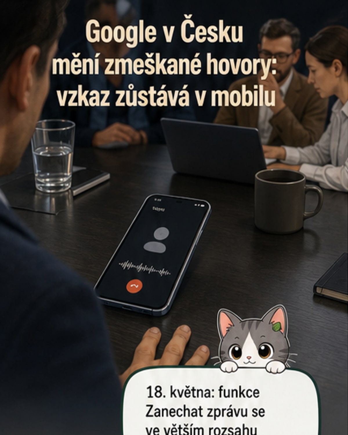 Google spouští Zanechat zprávu v Česku