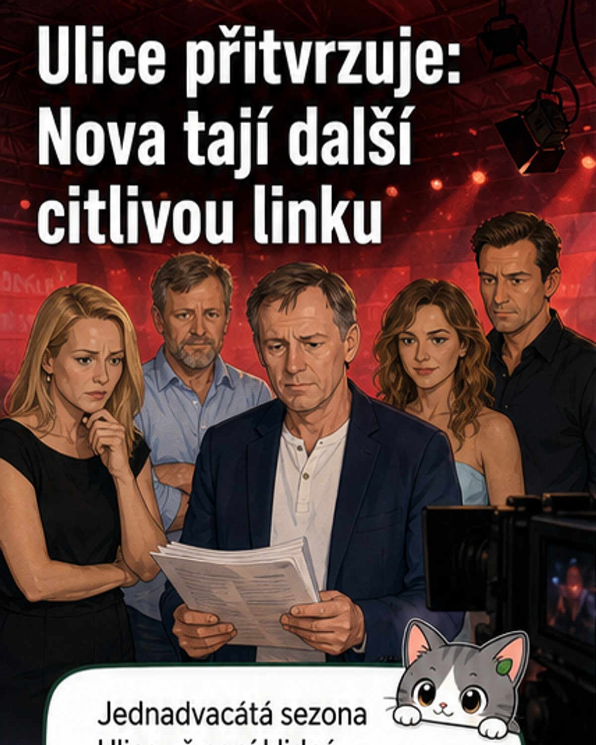 Ulice chystá novou intenzivní dějovou linku