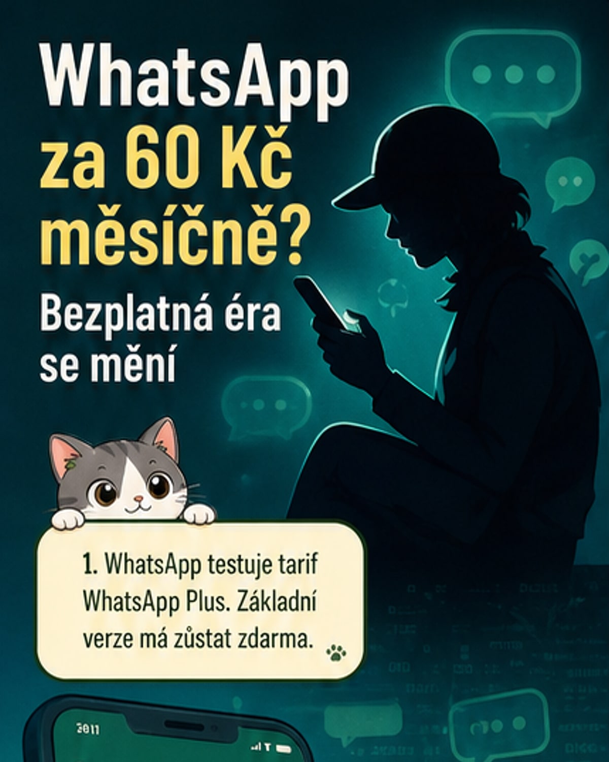 WhatsApp zpoplatní rozšířené funkce