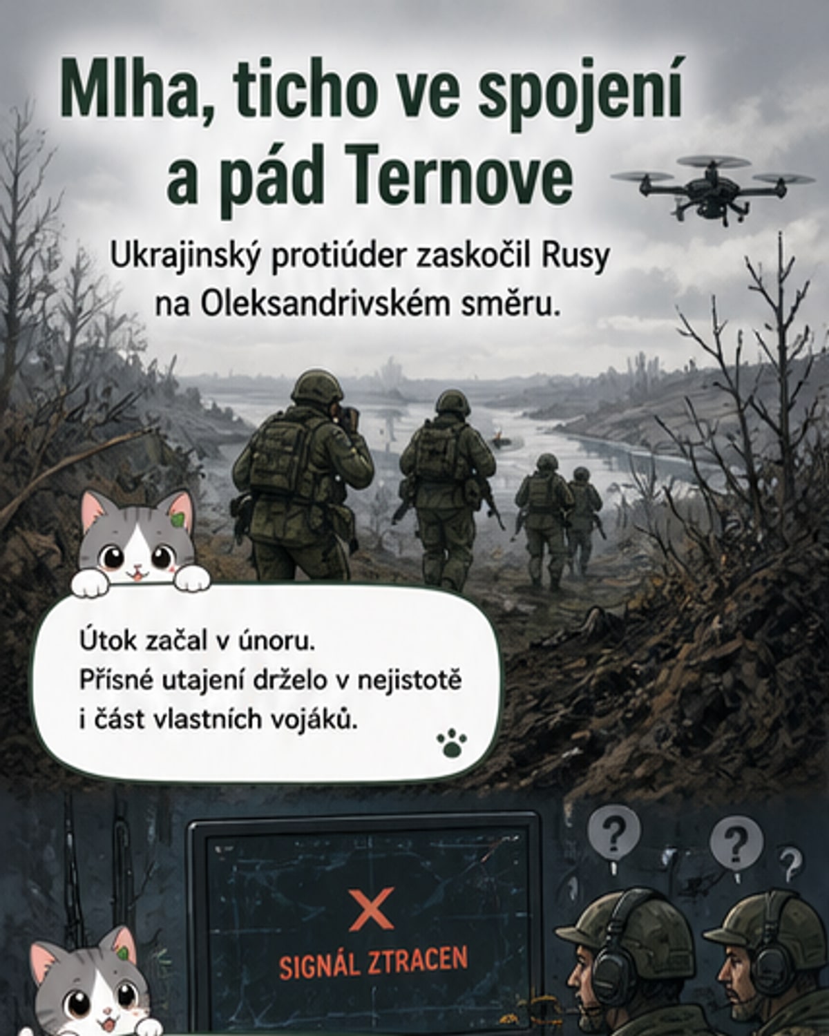Ukrajinci překvapili ruskou obranu
