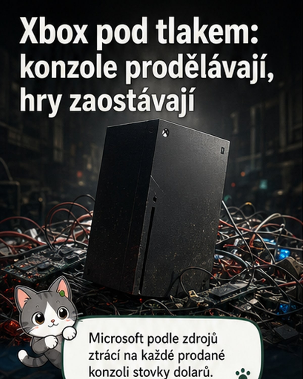 Xbox prodělává na každé konzoli stovky dolarů