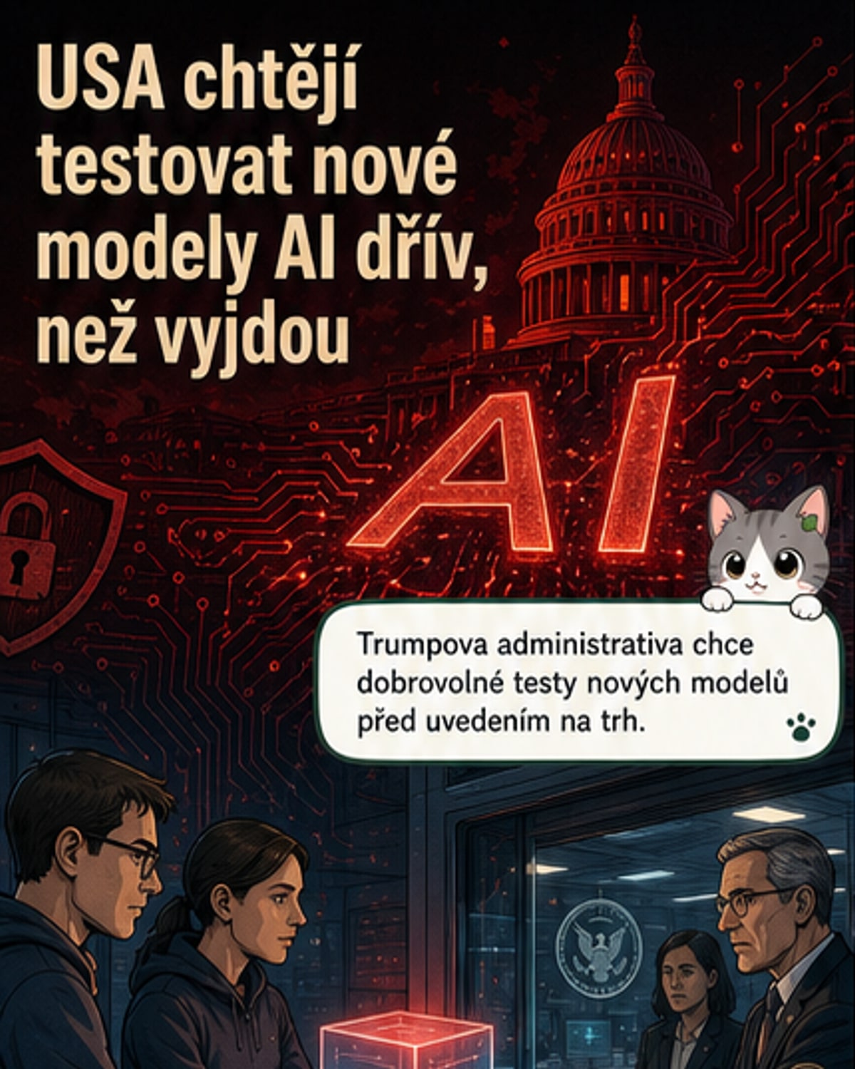 USA urychlují AI pro národní bezpečnost