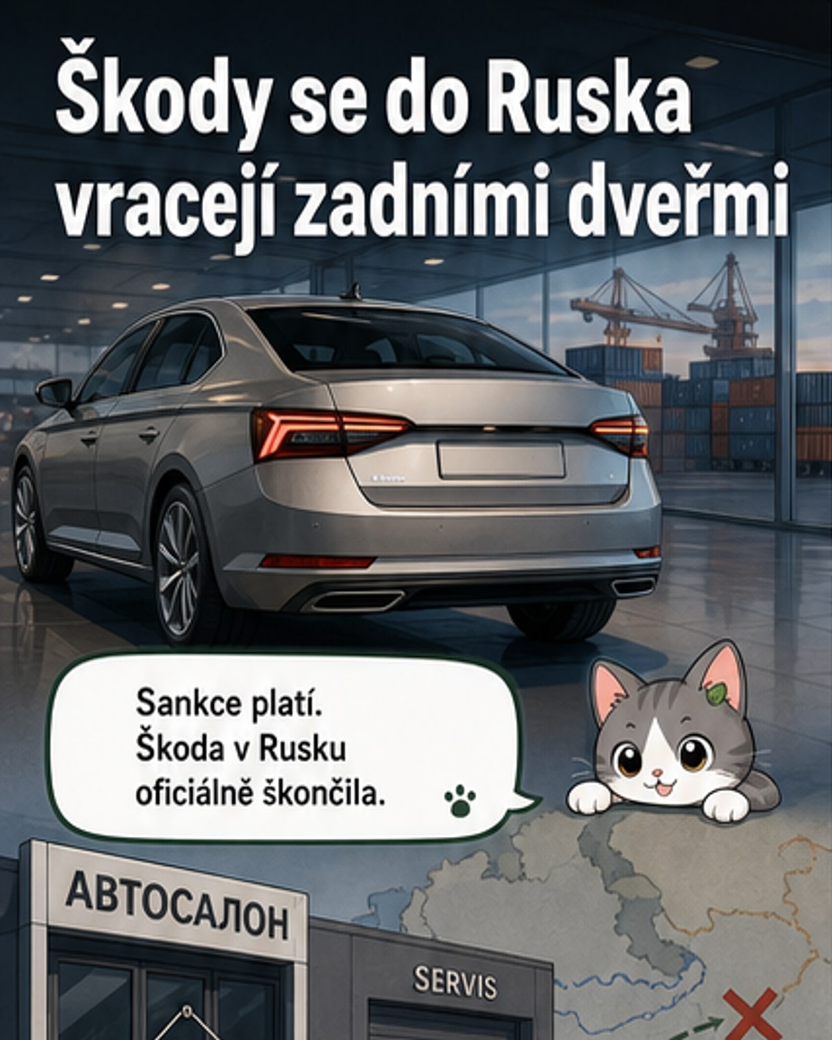 Rusové kupují luxusní auta přes Čínu