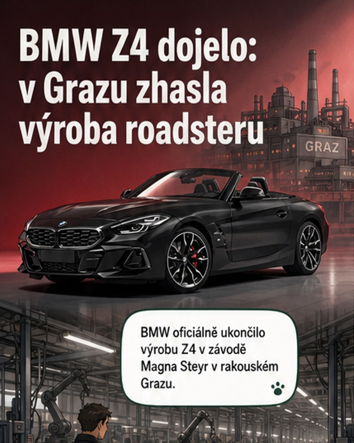 BMW Z4 definitivně končí