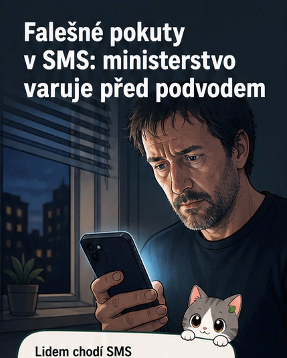 Falešné SMS o pokutách z CR