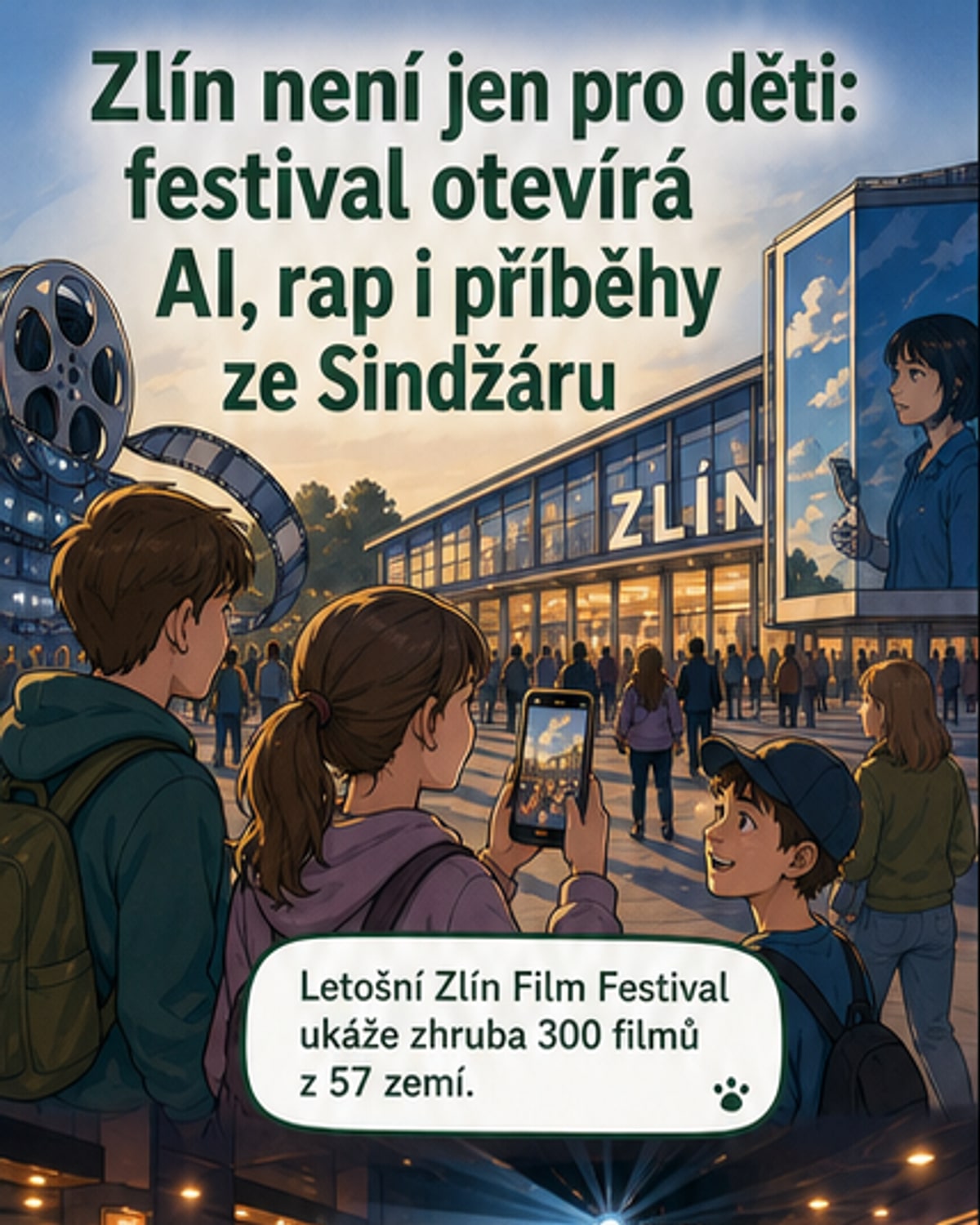 Zlínský festival není jen pro děti