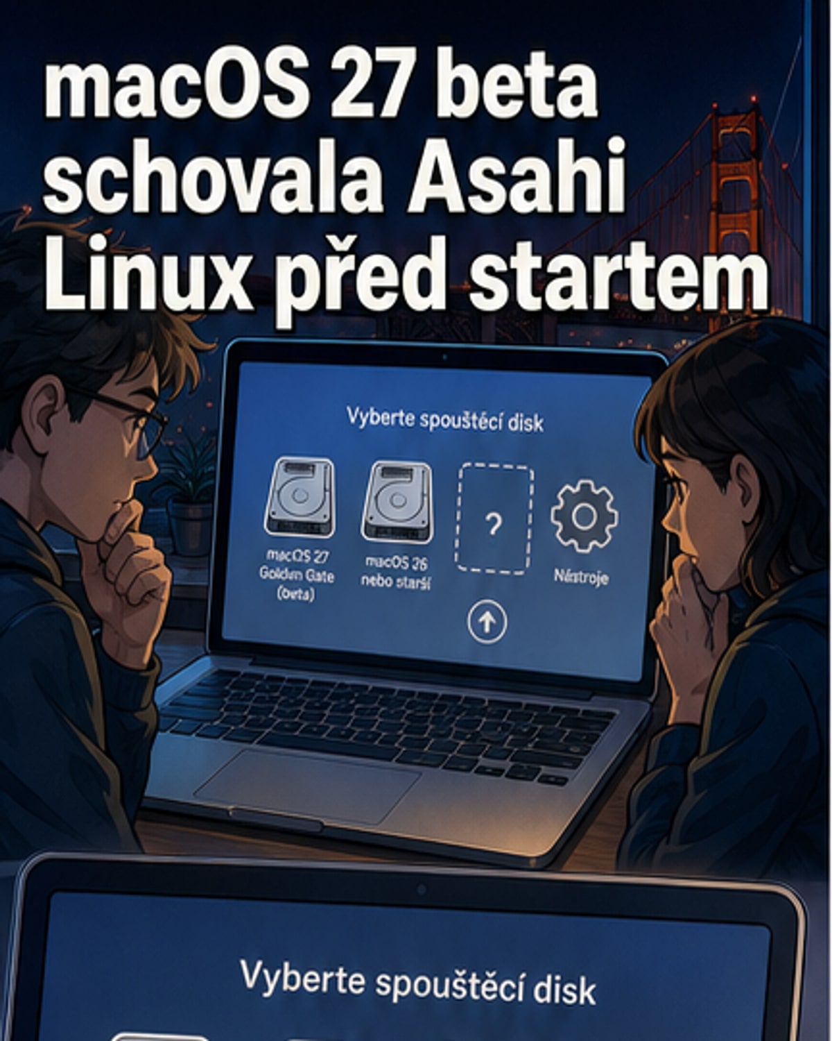 Nová beta macOS 27 blokuje Asahi Linux